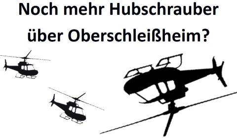 Hubschrauber in Oberschleißheim
