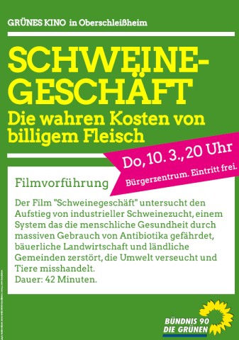Grünes Kino in Oberschleißheim