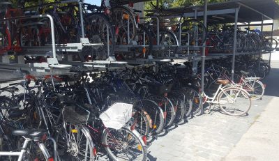 Mehr und bessere Radlständer für Oberschleißheim!