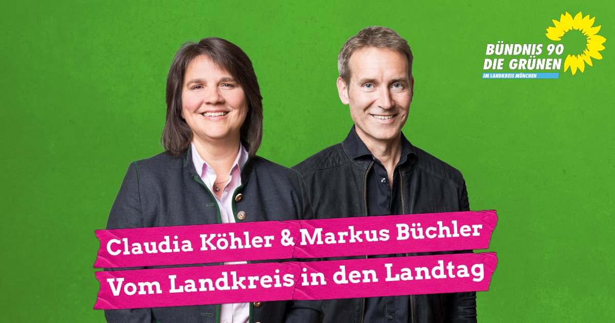 Herzlichen Glückwunsch! Claudia Köhler und Markus Büchler ziehen in den Landtag ein