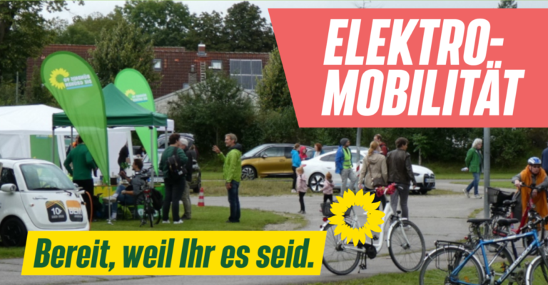 Interkommunaler Elektromobilitätstag der GRÜNEN von Garching, Oberschleißheim und Unterschleißheim