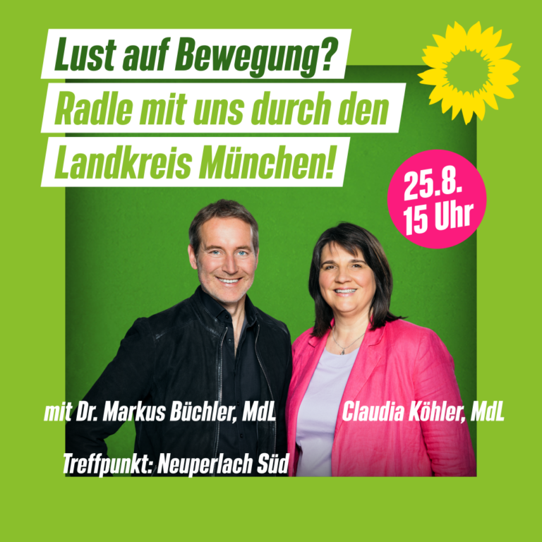 Radltour mit Claudia Köhler und Markus Büchler