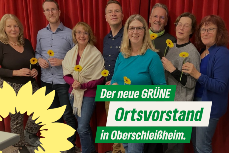 Vorstandswahl bei den Grünen Oberschleißheim – Daniela Gragert und Christoph Münster übernehmen Vorsitz