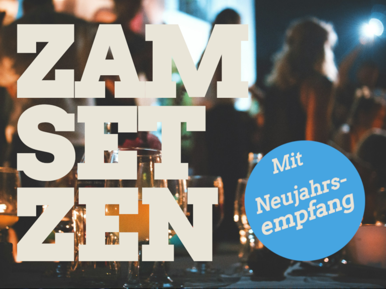 Zamsetzen „Neujahrsempfang“