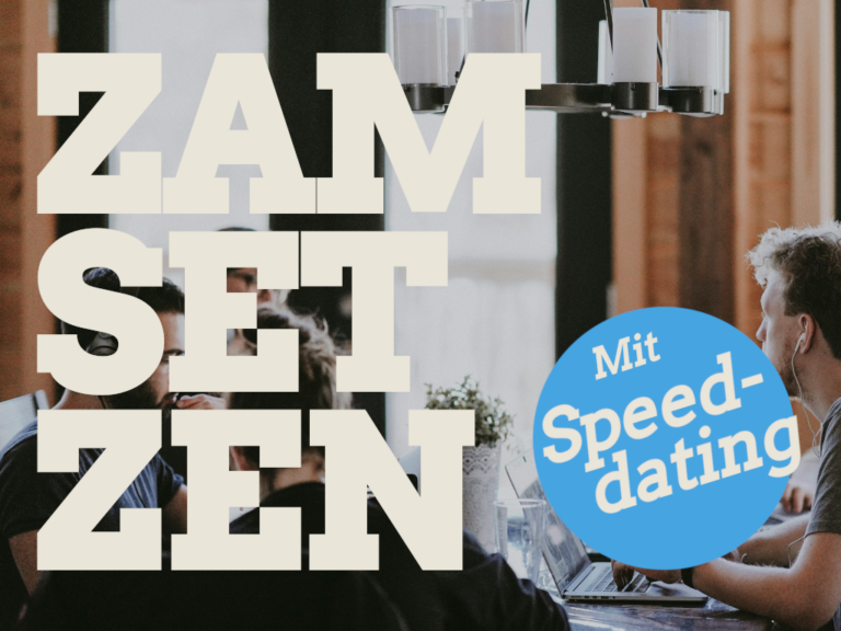 Zamsetzen „Politisches Speeddating“