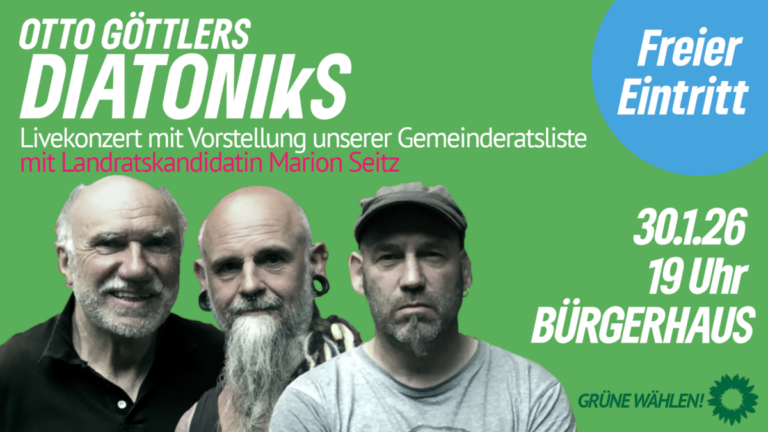 Livekonzert mit Listenvorstellung am 30.01.2026