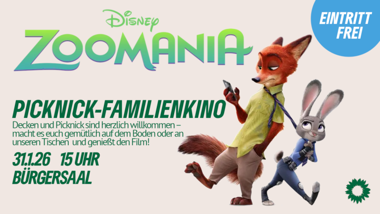 Picknick-Familienkino